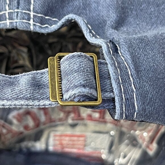 America Baseball Cap Hat Denim Flag 1776 Adjustable New Patriotic - Picture 7 of 9